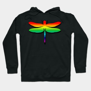 Rainbow Dragonfly Hoodie